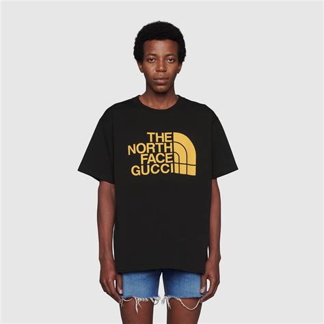 north face gucci t-shirt mens|north face x Gucci outlet.